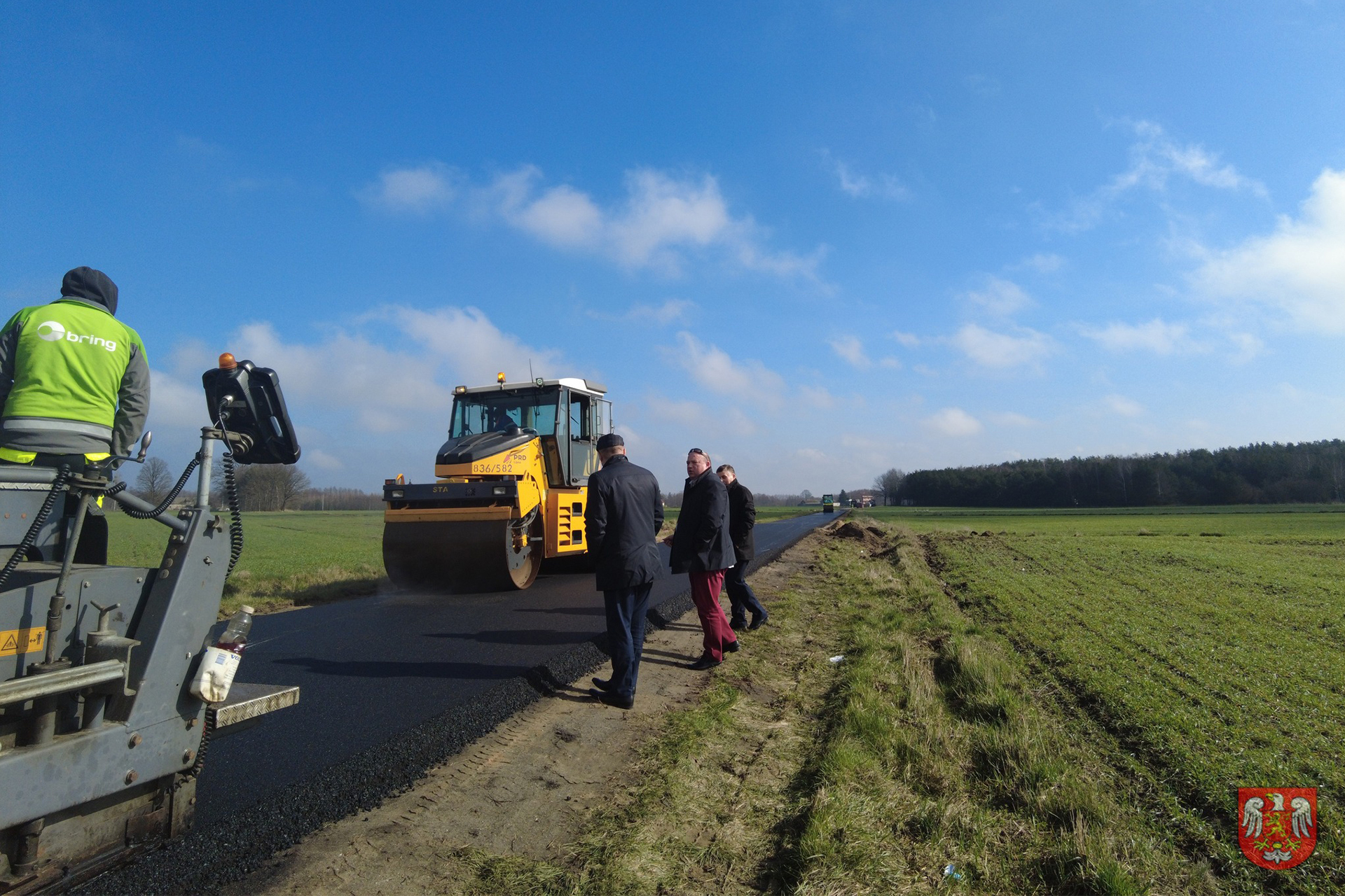 Remont drogi Ligowo – Osiek